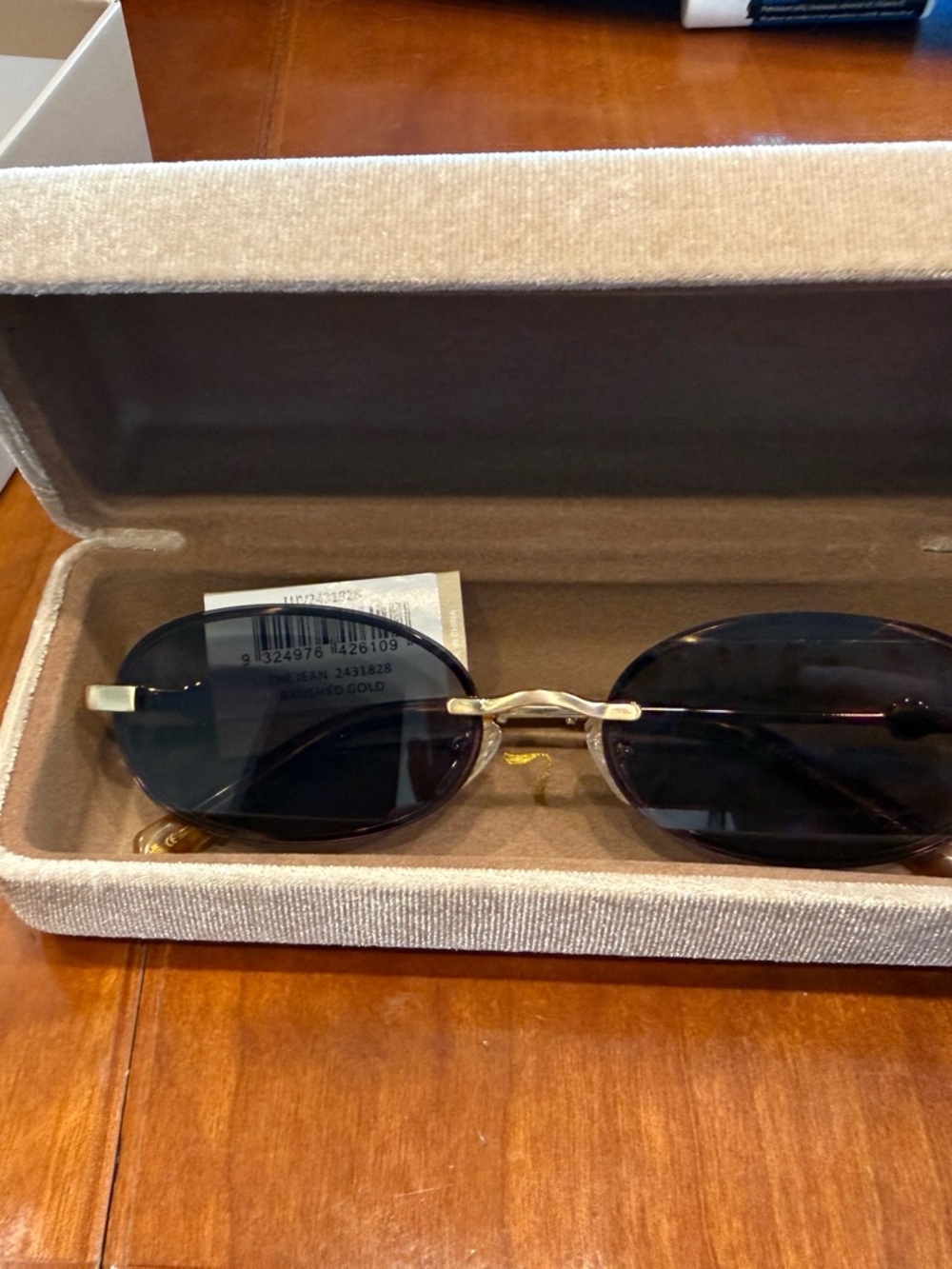 Luv Lou - The Jean gold sunglasses